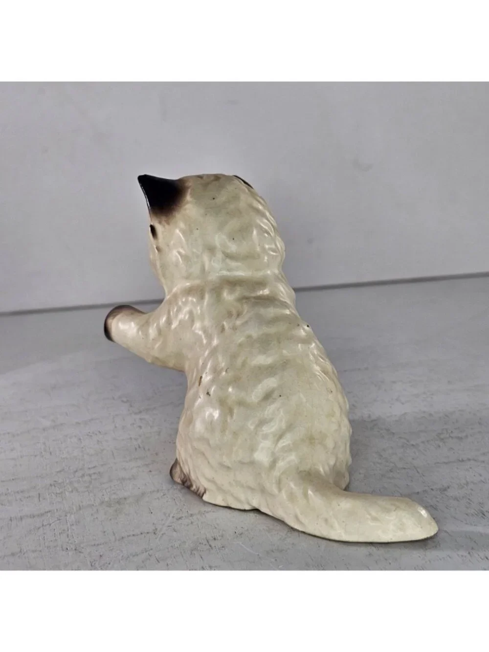 Hagen Renaker DW Glitter Persian Kitten Cat Figurine Designer's Workshop CHIP